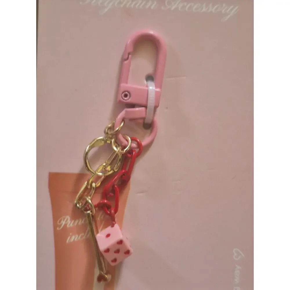 Lip Charms Keychain Accessory Dice NWT BB